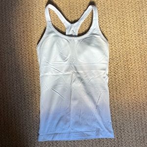 lululemon athletica Light Blue Tank Top
